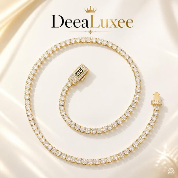 Monaco 14k Gold Cuban Chain 